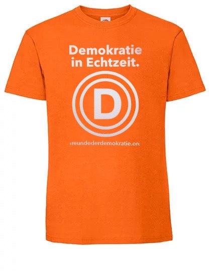T-Shirt "Freunde der Demokratie" D-Logo / Damen