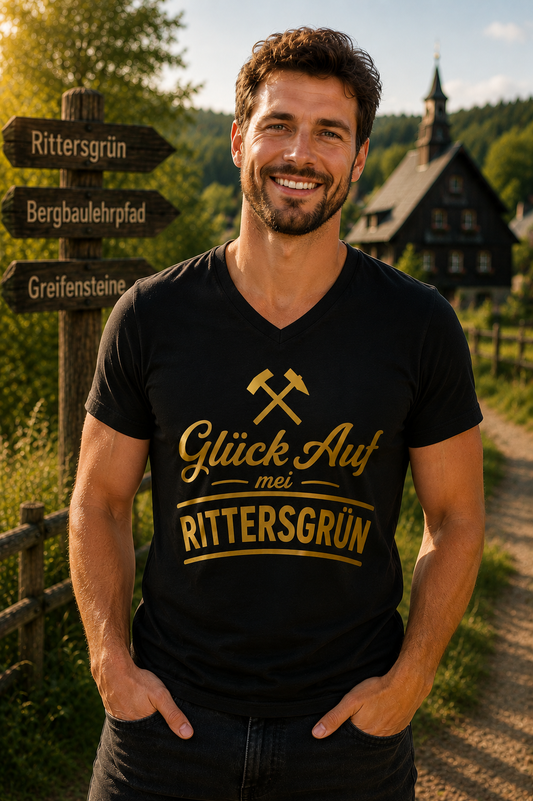 Glück Auf mei Rittersgrün | ERZ-Design | Herren