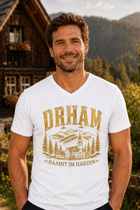 Drham - Haamit im Harzen | Fan-Shirt zum Album | ERZ-Design | Herren