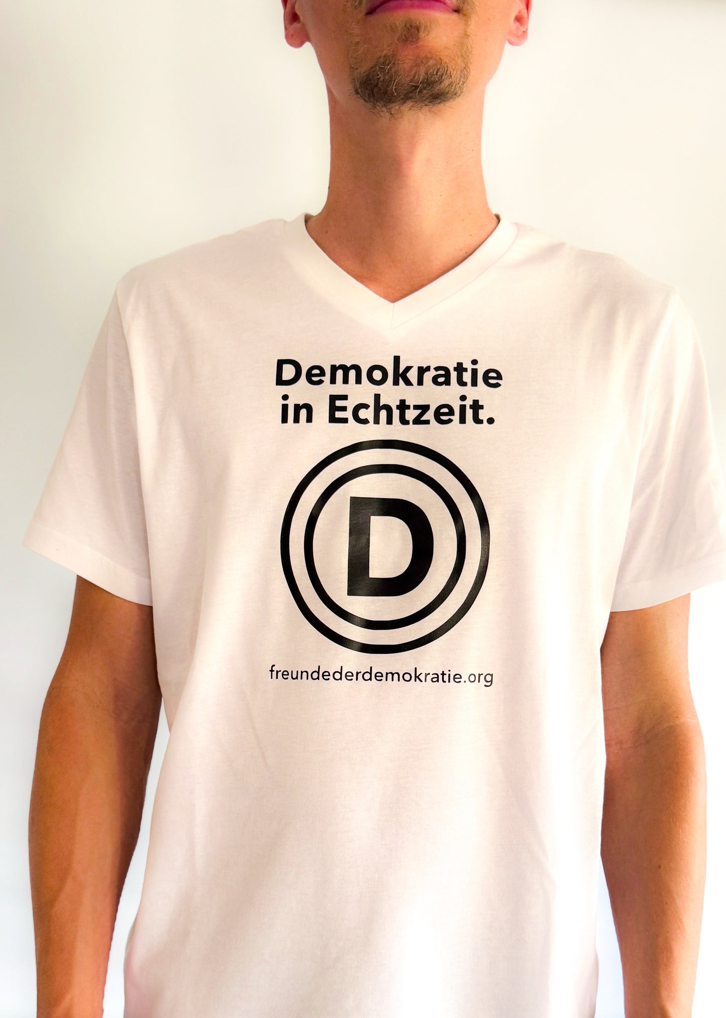 T-Shirt "Freunde der Demokratie" D-Logo / Herren