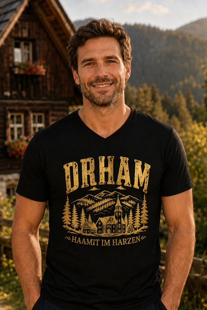 Drham - Haamit im Harzen | Fan-Shirt zum Album | ERZ-Design | Herren