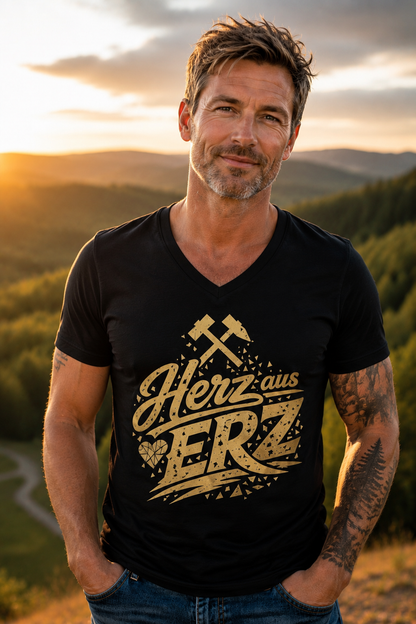 Herz aus ERZ T-Shirt | Fanartikel zum Album | Herren