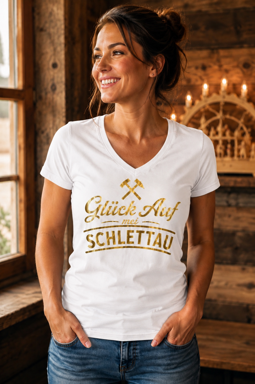 Glück Auf mei Schlettau | ERZ-Design | Damen