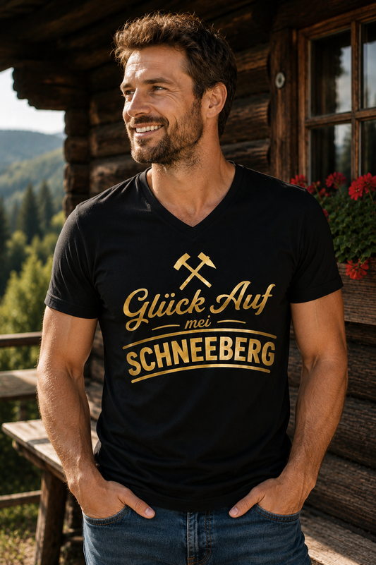 Glück Auf mei Schneeberg | ERZ-Design | Herren