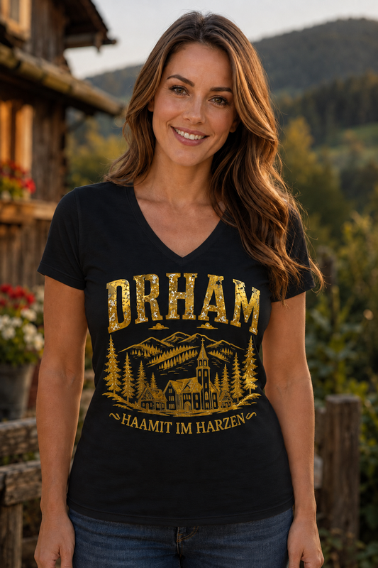 Drham - Haamit im Harzen | Fan-Shirt zum Album | ERZ-Design | Damen