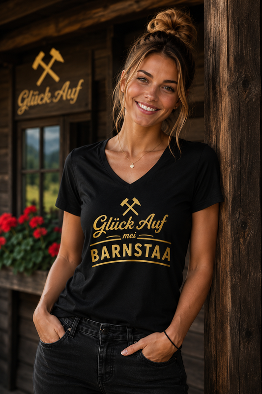 Glück Auf mei Barnstaa | ERZ-Design | Damen