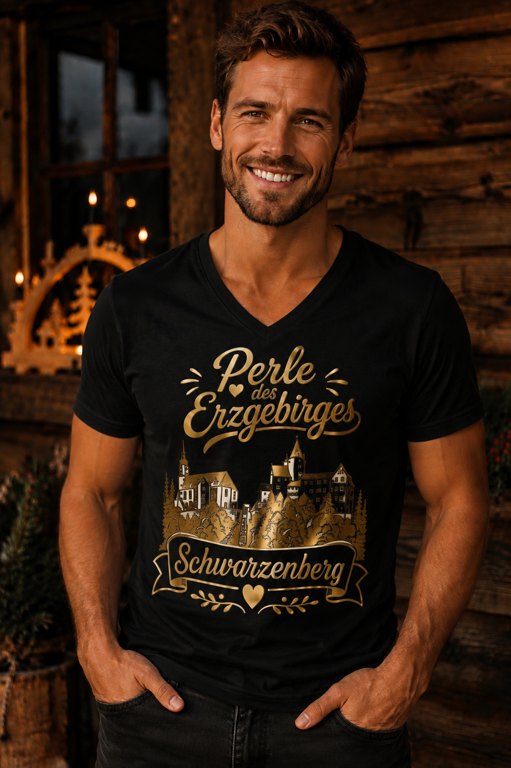 Perle des Erzgebirges Schwarzenberg | ERZ-Design | Herren