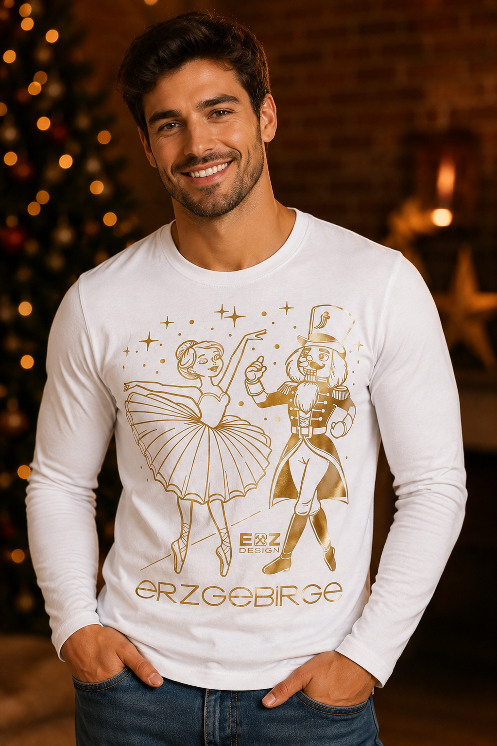 ERZ Nusskacker & Ballerina tanzen * Herren