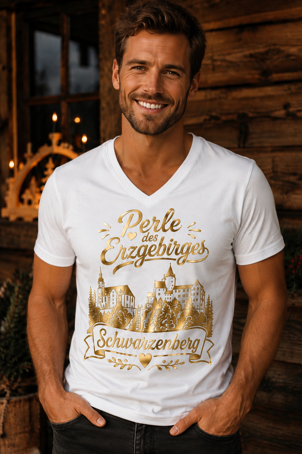 Perle des Erzgebirges Schwarzenberg | ERZ-Design | Herren