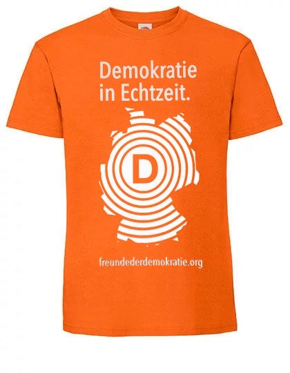 T-Shirt "Freunde der Demokratie" Schockwelle / Herren