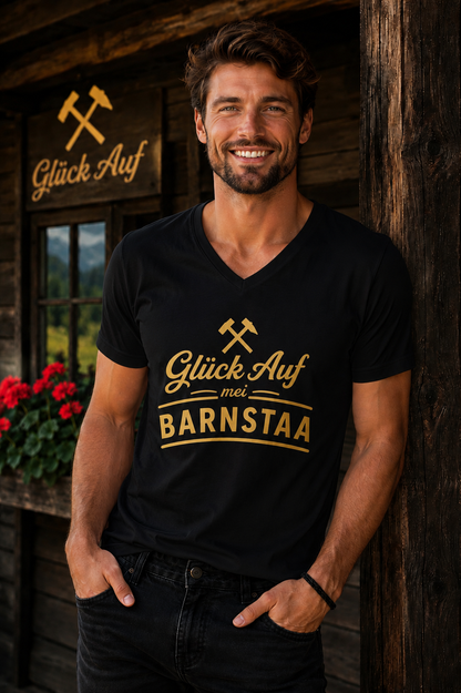 Glück Auf mei Barnstaa | ERZ-Design | Herren