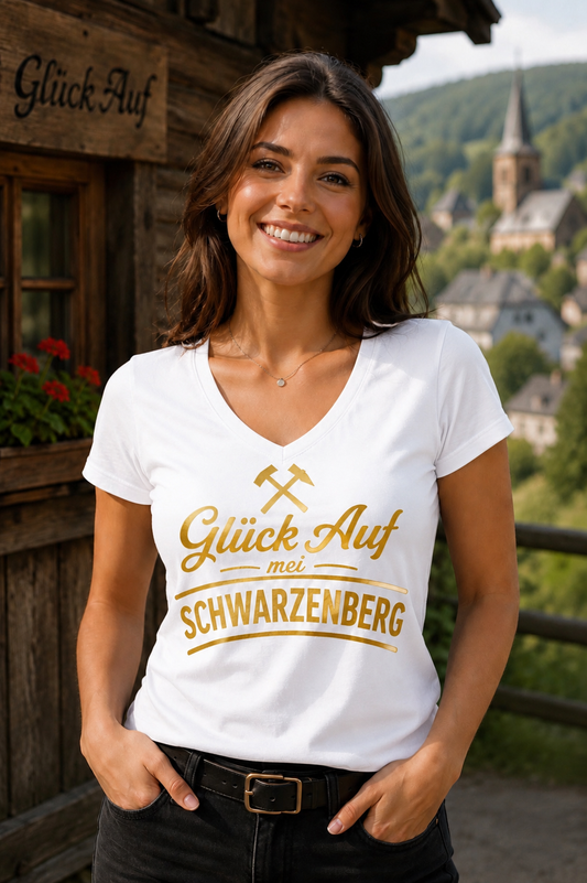 Glück Auf mei Schwarzenberg | ERZ-Design | Damen