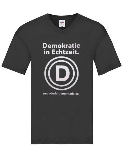 T-Shirt "Freunde der Demokratie" D-Logo / Herren