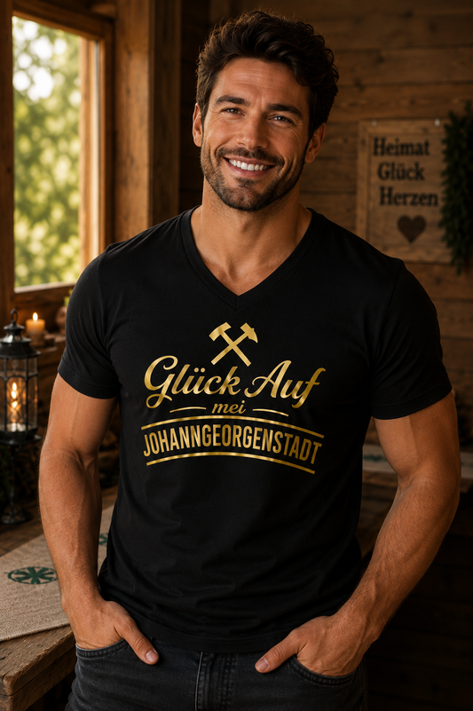 Glück Auf mei Johanngeorgenstadt | ERZ-Design | Herren