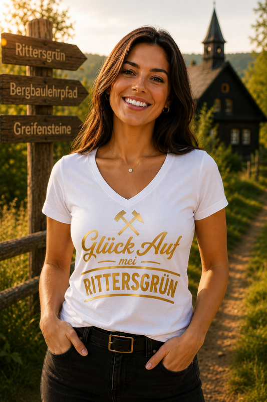 Glück Auf mei Rittersgrün | ERZ-Design | Damen