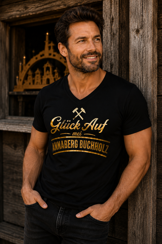 Glück Auf mei Annaberg-Buchholz | ERZ-Design | Herren