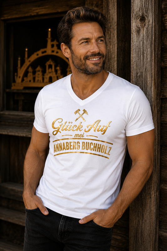 Glück Auf mei Annaberg-Buchholz | ERZ-Design | Herren