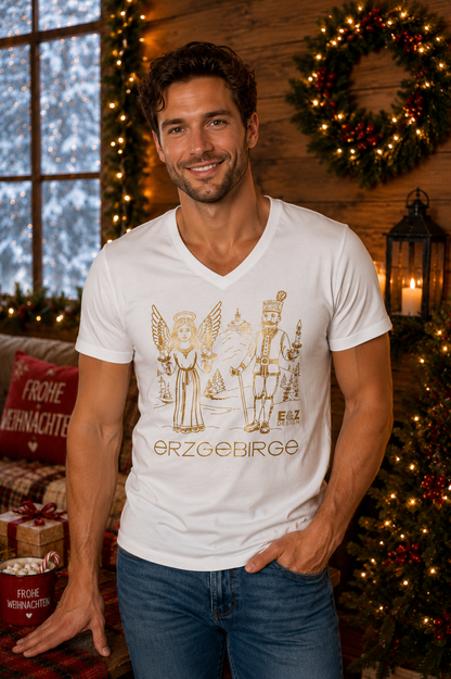 Bergmann & Engel | kurz | ERZ-Shirt | Erzgebirge | ERZ-Design | Herren