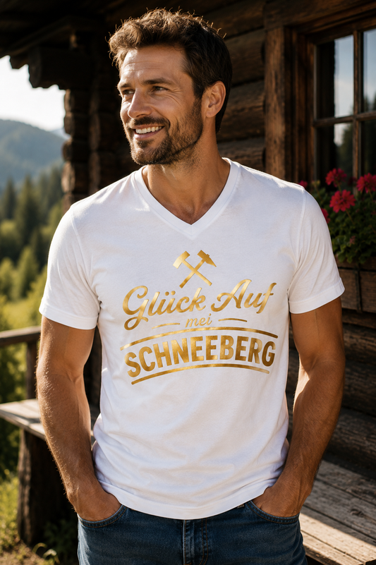 Glück Auf mei Schneeberg | ERZ-Design | Herren