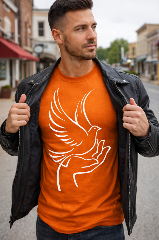 T-Shirt Friedenstaube / Herren