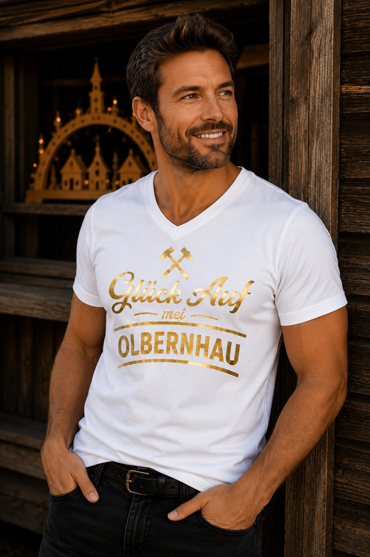 Glück Auf mei Olbernhau | ERZ-Design | Herren