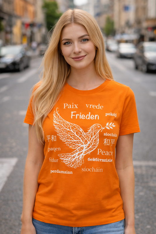 T-Shirt Friedenstaube (International) / Damen