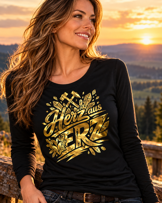 Herz aus ERZ.2 LongSleeve | Fanartikel zum Album | Damen