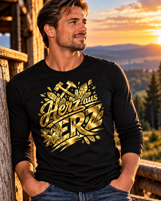Herz aus ERZ.2 LongSleeve | Fanartikel zum Album | Herren