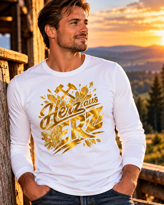 Herz aus ERZ.2 LongSleeve | Fanartikel zum Album | Herren