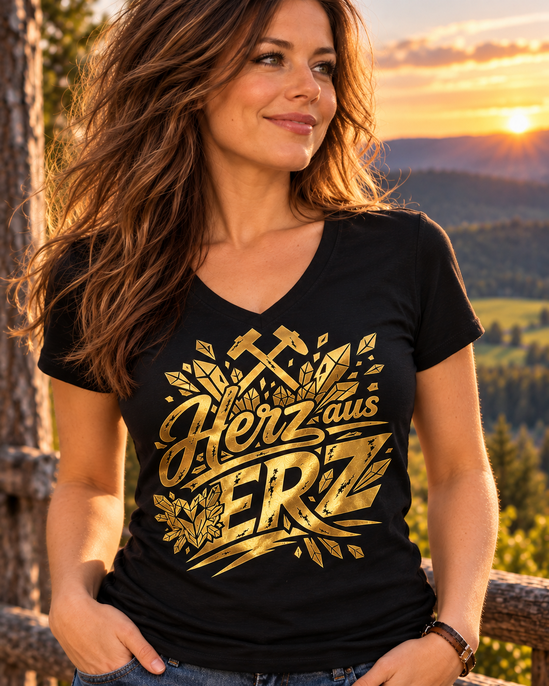 Herz aus ERZ.2 T-Shirt | Fanartikel zum Album | Damen