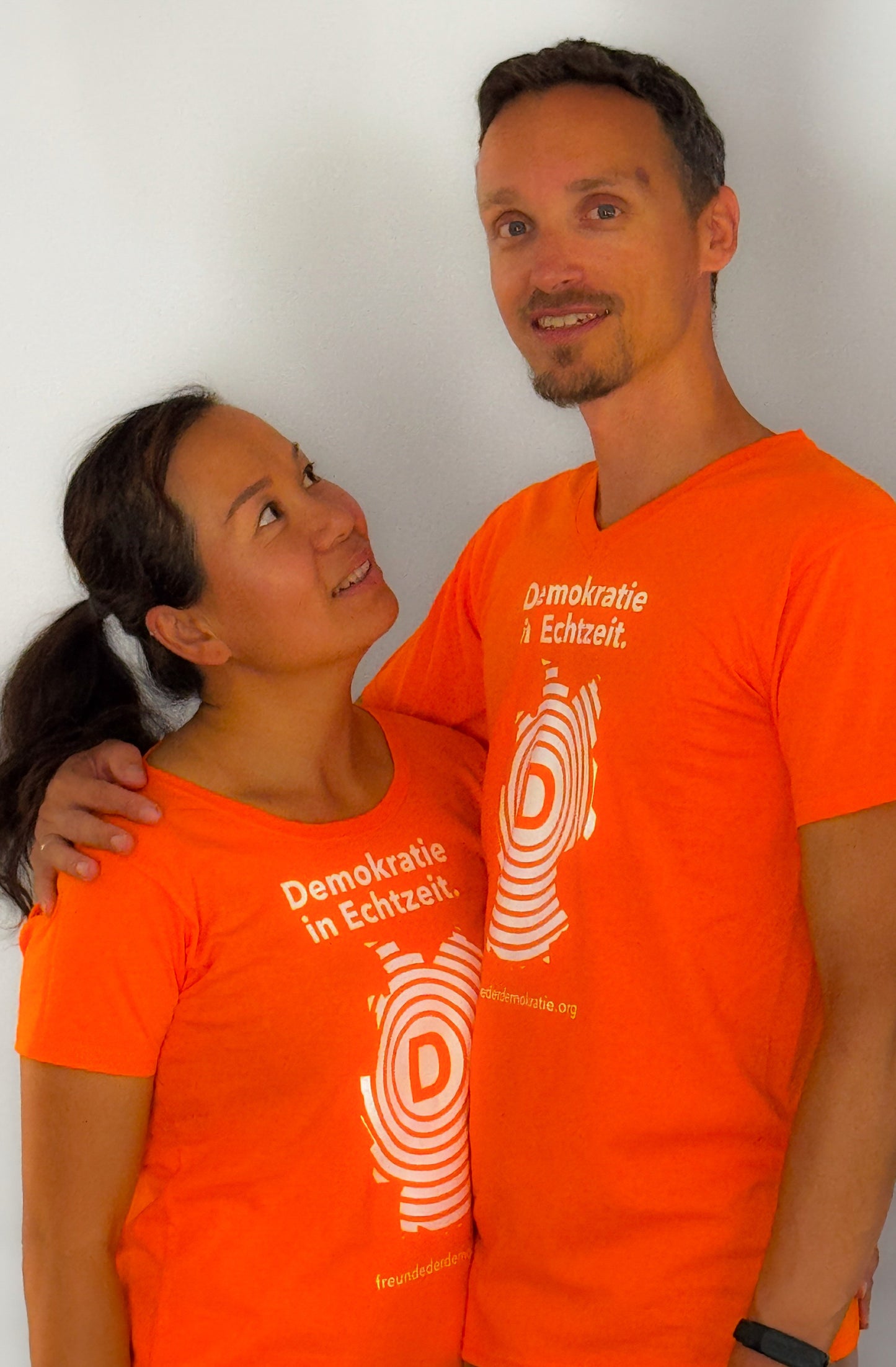 T-Shirt "Freunde der Demokratie" Schockwelle / Herren