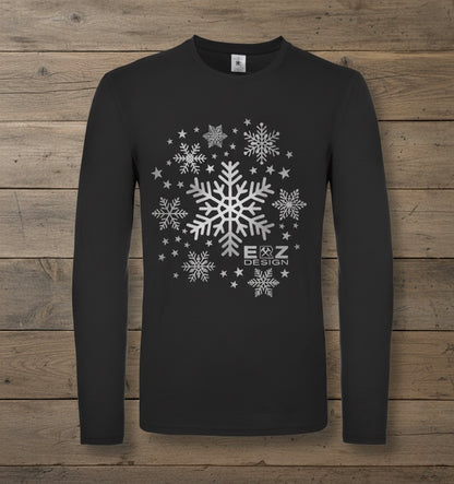 ERZ Schneekristalle silber * Herren