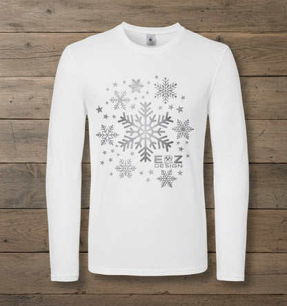 ERZ Schneekristalle silber * Herren