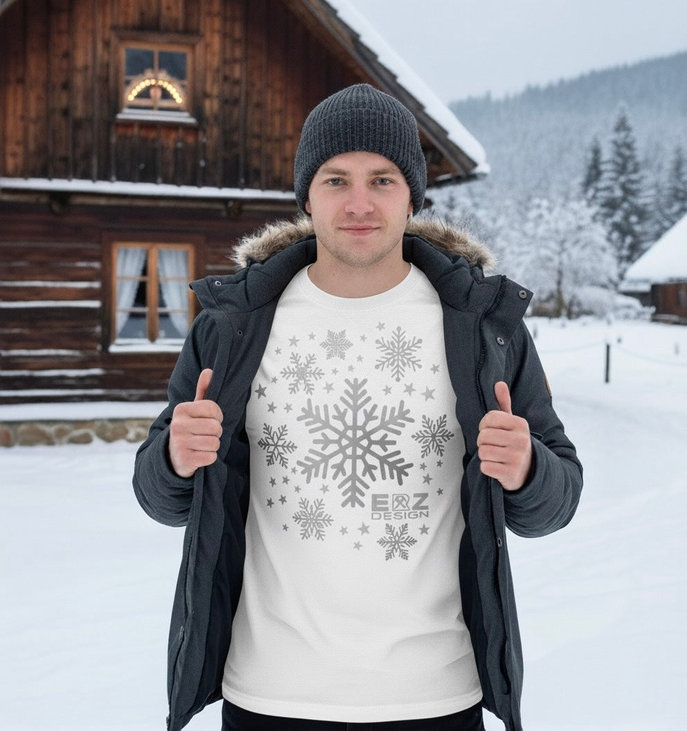 ERZ Schneekristalle silber * Herren