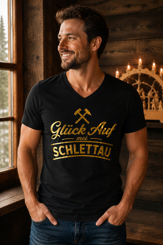 Erzgebirge ERZ-Shop Shirt T-Shirt Haamit Trag Deine Heimat ERZ Design Arzgebirg 